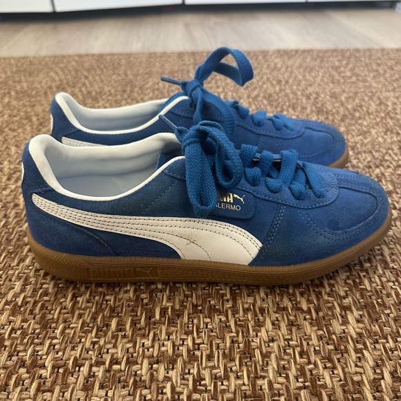 Puma Palermo Blue Sneakers - Picture 4 of 6